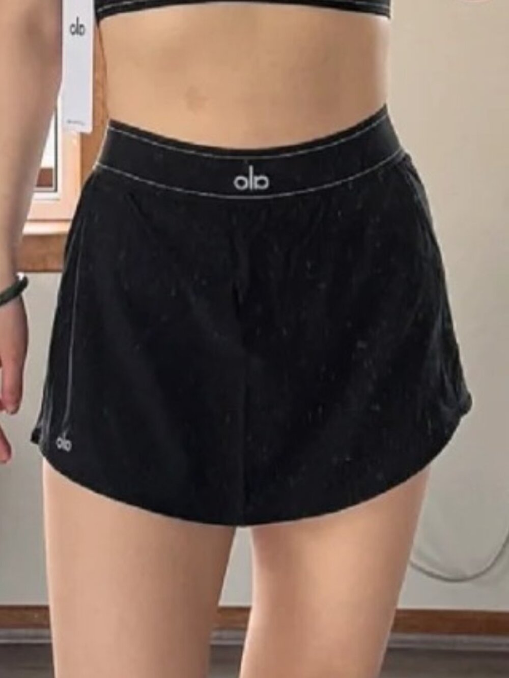 NWT | ALO Yoga  Black  Match Point Tennis Skirt 🤞 Tennis Golf Athletic Skirt 🖤